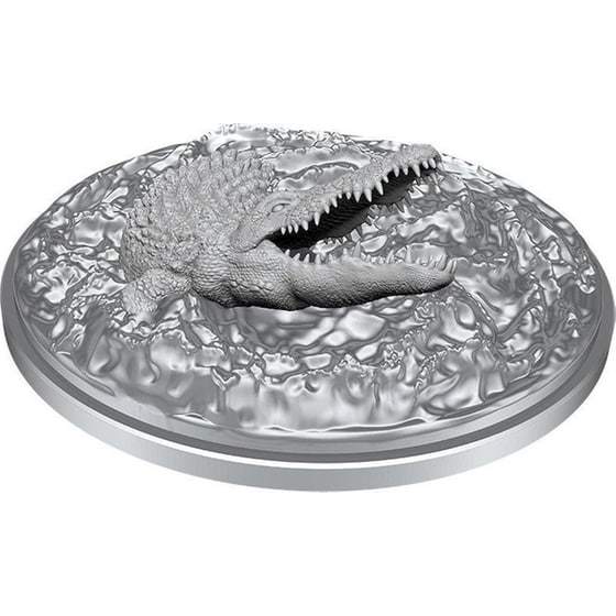 D&D Nolzur's Marvelous Miniatures - Crocodile (Wizkids Games) image 0