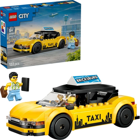LEGO® City Yellow Taxi (60487) image 2