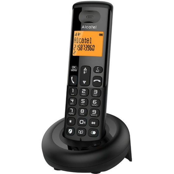 Ασύρματο Τηλέφωνο Alcatel E160 EWE - Μαύρο image 0