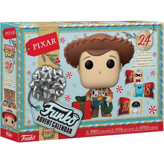 Funko Disney Pixar Advent Calendar (περιέχει 24 Pocket Pop! Φιγούρες) image 1