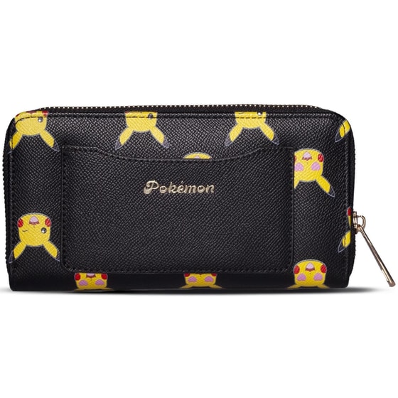 Difuzed Πορτοφόλι Pikachu από Πολυουρεθάνη & Πολυεστέρα με Φερμουάρ - Μαύρο image 1