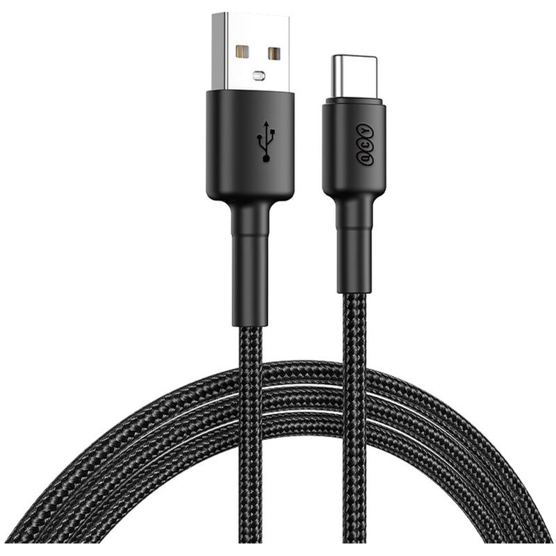 CABLE QCY TYPE-C 60W TPE