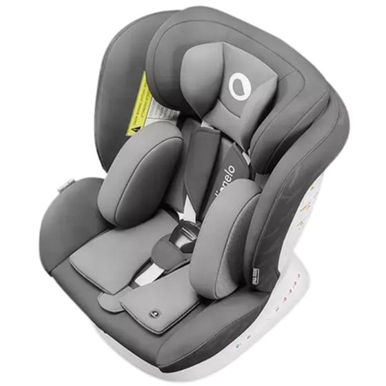 Κάθισμα Αυτοκινήτου Lionelo Bastian One Βρεφικό Μετατρεπόμενο έως 12 ετών με Ζώνη Αυτοκινήτου - Γκρι image 3