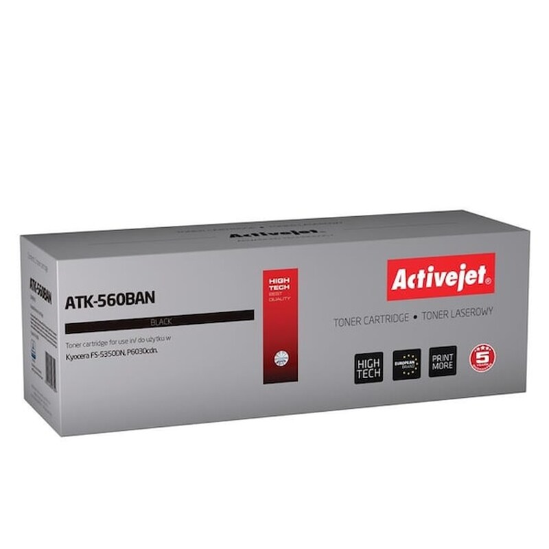 ACTIVEJET Toner Συμβατό Activejet Atk-560ban Για Kyocera Tk-560k