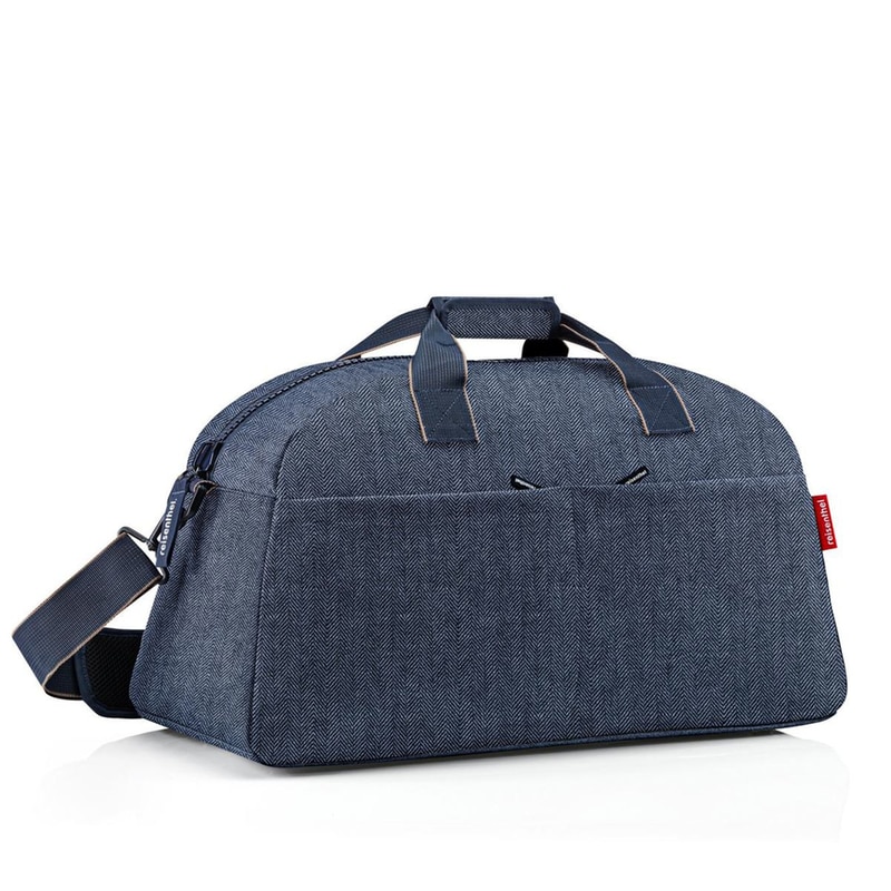 Τσάντα Ταξιδίου Reisenthel Overnighter Herringbone Dark Blue - 60x34x26cm