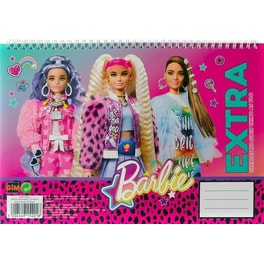 Μπλοκ Ζωγραφικής GIM Barbie Α4 30 Φύλλων
