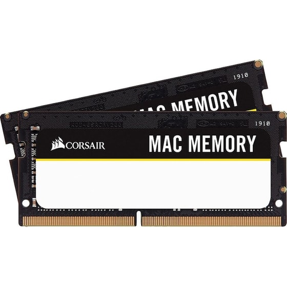 Μνήμη Ram Corsair Mac Memory CMSA16GX4M2A2666C18 DDR4 16GB (2x8GB) 2666MHz για Laptop image 0