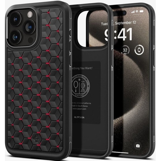 Θήκη Apple iPhone 15 Pro Max - Spigen Cryo Armor - Cryo Red image 0