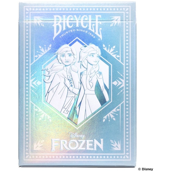 Τράπουλα Bicycle - Disney Frozen Blue & Purple image 1
