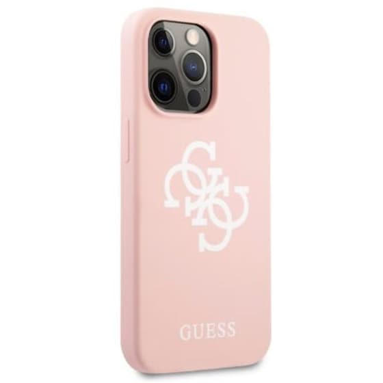 Θήκη Apple iPhone 13 Pro Max - Guess 4G Logo Collection - Ροζ image 2