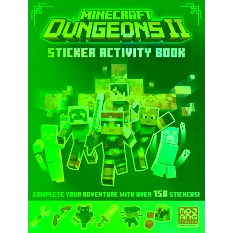Minecraft Dungeons II: Sticker Activity Book