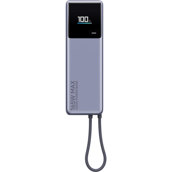 Powerbank Xiaomi BHR9361GL 10.000mAh with Integrated Cable 165W - Grey image 0