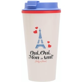 Κούπα Θερμός Blue Sky Studios Emily In Paris Πλαστική 450 ml - Μπεζ