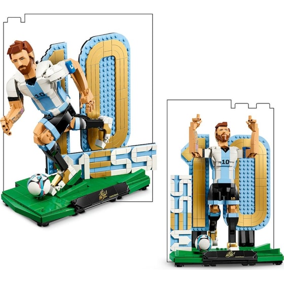 LEGO® Editions Lionel Messi Θρύλος του Ποδοσφαίρου (43015) image 2