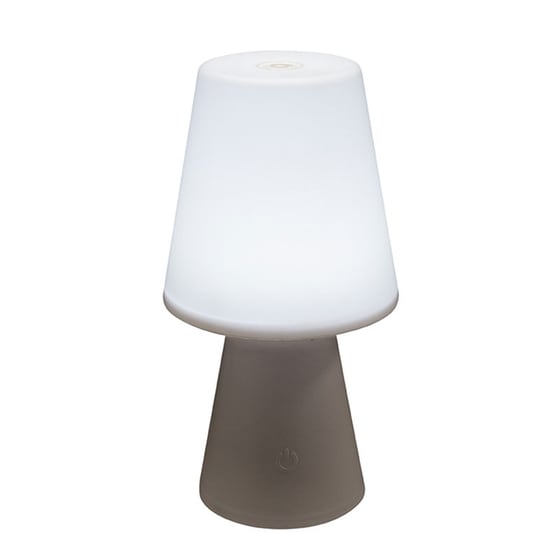 Επαναφορτιζόμενο Πορτατίφ Αφής Led Spitishop Φ12.5x23 cm - Λευκό image 2