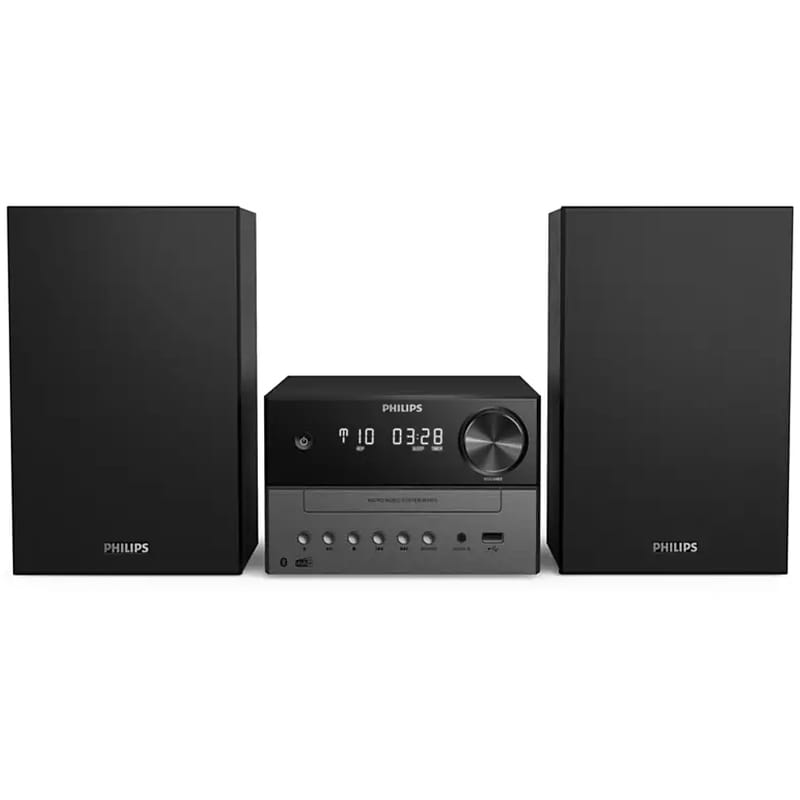 PHILIPS Ηχοσύστημα Philips TAM3505 2.0 18W Με CD/Digital Media Player/DAB+ - Μαύρο