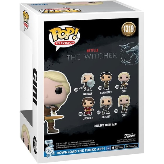 Funko Pop! Television - Netflix's The Witcher - Ciri #1319 image 2