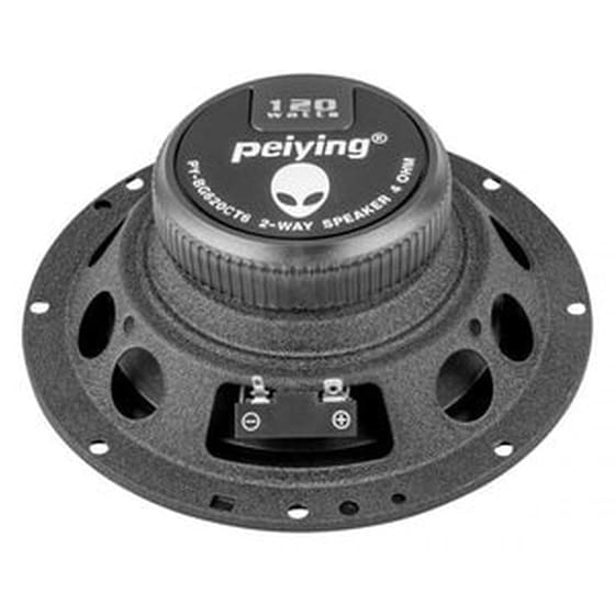 Peiying Κιτ Ηχείων Αυτοκινήτου Py-bg620ct6, 120w, 2 Δρόμων, 6.5", Μαύρο image 1