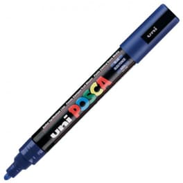 Μαρκαδόρος Σχεδίου Uni Posca PC-5M Medium Μπλε 1.8-2.5 mm