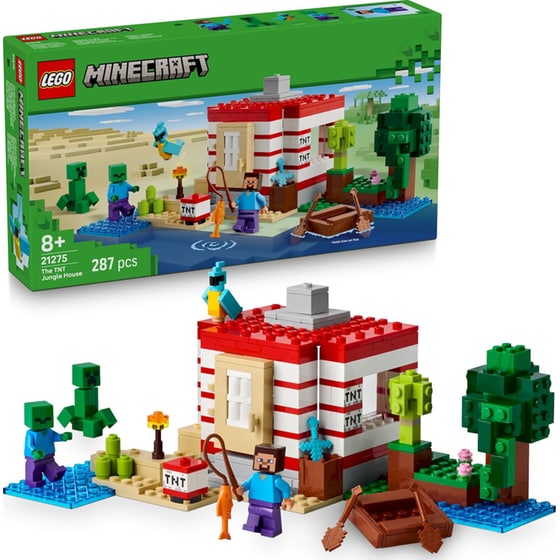 LEGO® Minecraft® The TNT Jungle House (21275) image 2