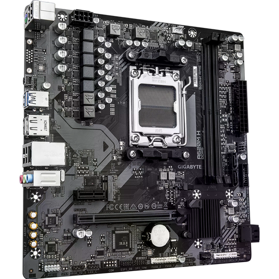 Μητρική Gigabyte A620M H rev. 2.2 με AM5 socket MATX image 2