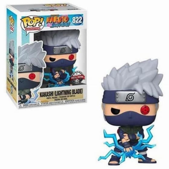 Φιγούρα Funko Pop! Animation: Naruto Shippuden - Kakashi (lightning Blade) Gitd 822 image 0