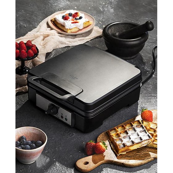 ADLER AD 3049 4 Θέσεων 1800 W Μαύρο Βαφλιέρα image 4