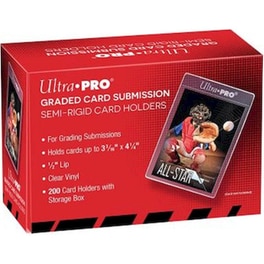 Ultra Pro 1/2" Lip Semi-rigid Tall Card Holders (200ct)