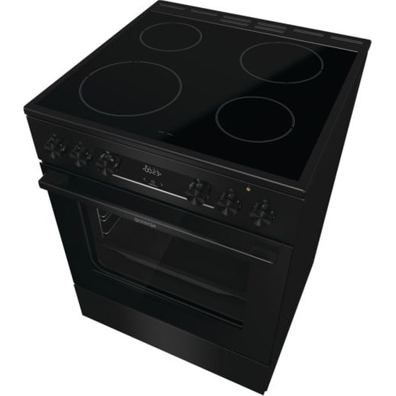 GORENJE GEC6C40BG 71 Lt Μαύρο Ηλεκτρική Κουζίνα Κεραμική image 6