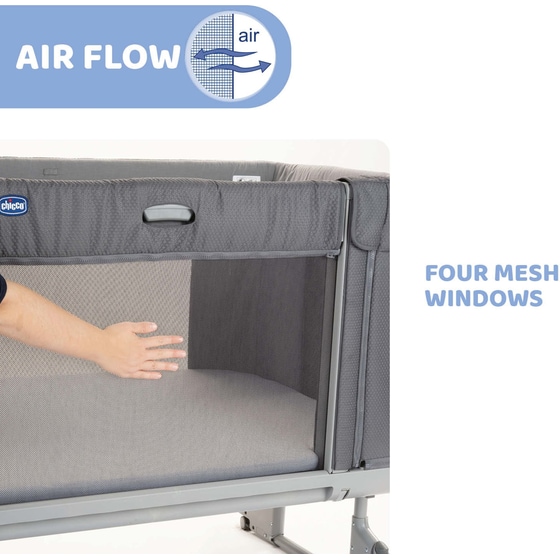 Chicco Λίκνο Next 2 Me Forever Moon Grey image 6