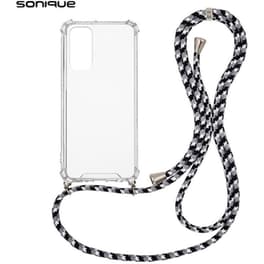 Θήκη Xiaomi Redmi Note 12 5G - Sonique Armor Clear Με Strap - Μπορντό