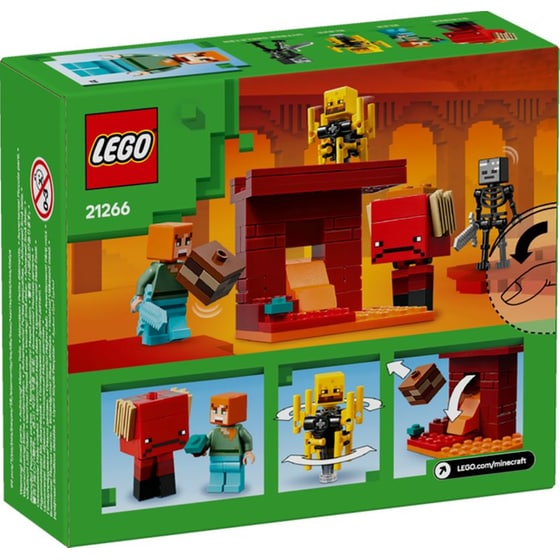 LEGO® Minecraft The Nether Lava Battle (21266) image 5