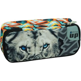 Κασετίνα Οβάλ Back Me Up Grey Lion