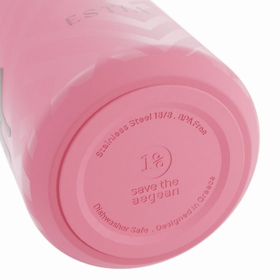 Μπουκάλι Θερμός Estia Save The Aegean Flow Blush Pop 500ml image 2