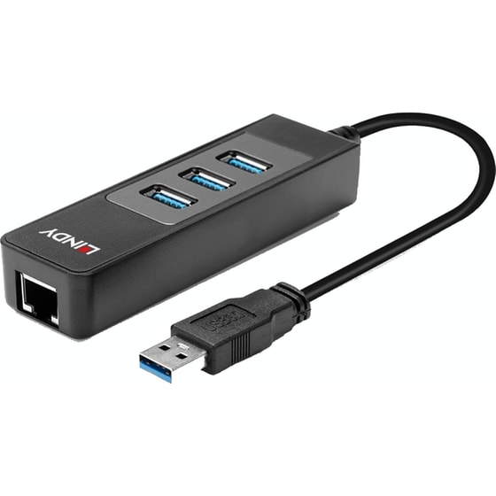 Lindy 43176 USB Hub 4-Port USB 3.1 συμβατό με USB-A image 0