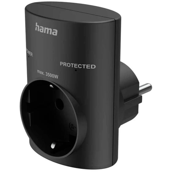 Μονόπριζο Ασφαλείας Hama 223322 - Μαύρο image 0
