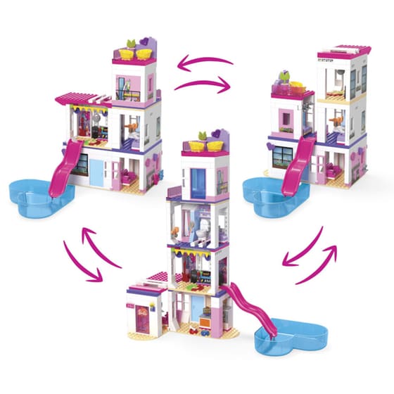 Σετ Κατασκευών MEGA Barbie Color Reveal DreamHouse image 2