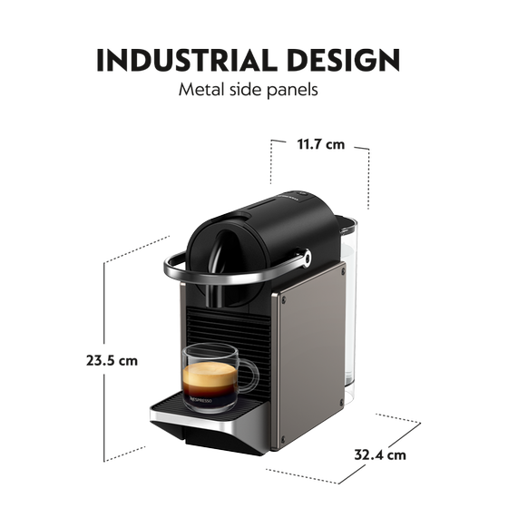 Nespresso® HOTEL COMBO PIXIE TITAN Μηχανή Καφέ image 11