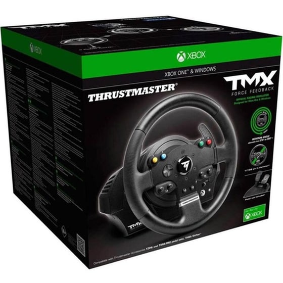 Τιμονιέρα με πετάλια Thrustmaster TMX Force Feedback για PC - Μαύρο image 2