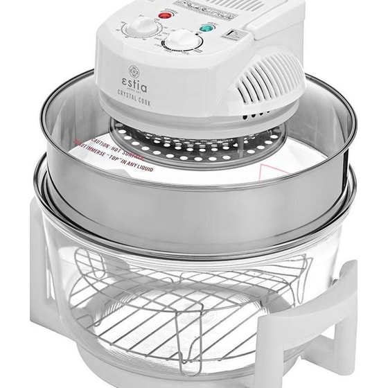Φουρνάκι Ρομπότ  ESTIA CRYSTAL COOK 1400 W 12 L Λευκό image 2