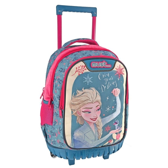 Τσάντα Τρόλεϋ Σχολική Frozen 2 Disney Own Your Destiny Must 3 Θήκες image 0