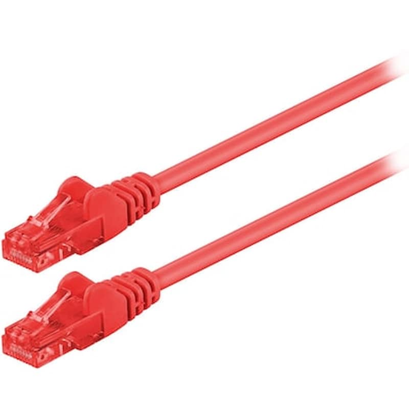 GOOBAY Καλώδιο Goobay 95254 U/UTP Cat.6 0.25m Red