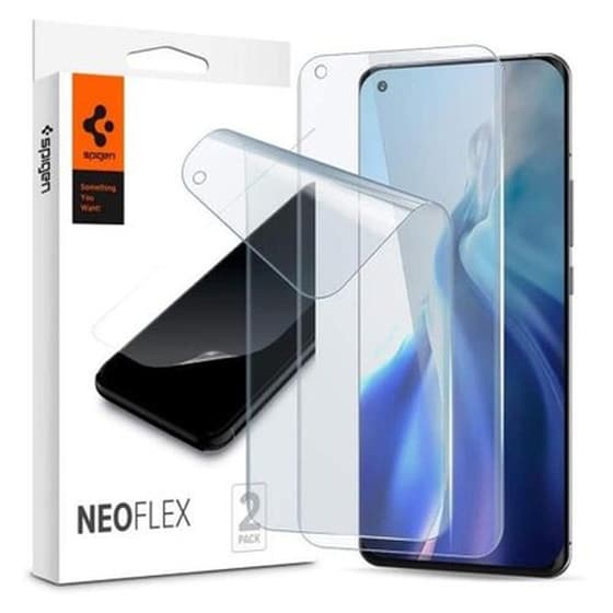 Προστατευτικό οθόνης Xiaomi Mi 11 5g/ Mi 11 Ultra 5g - Spigen Tempered Glass Full Face Neo Flex image 0