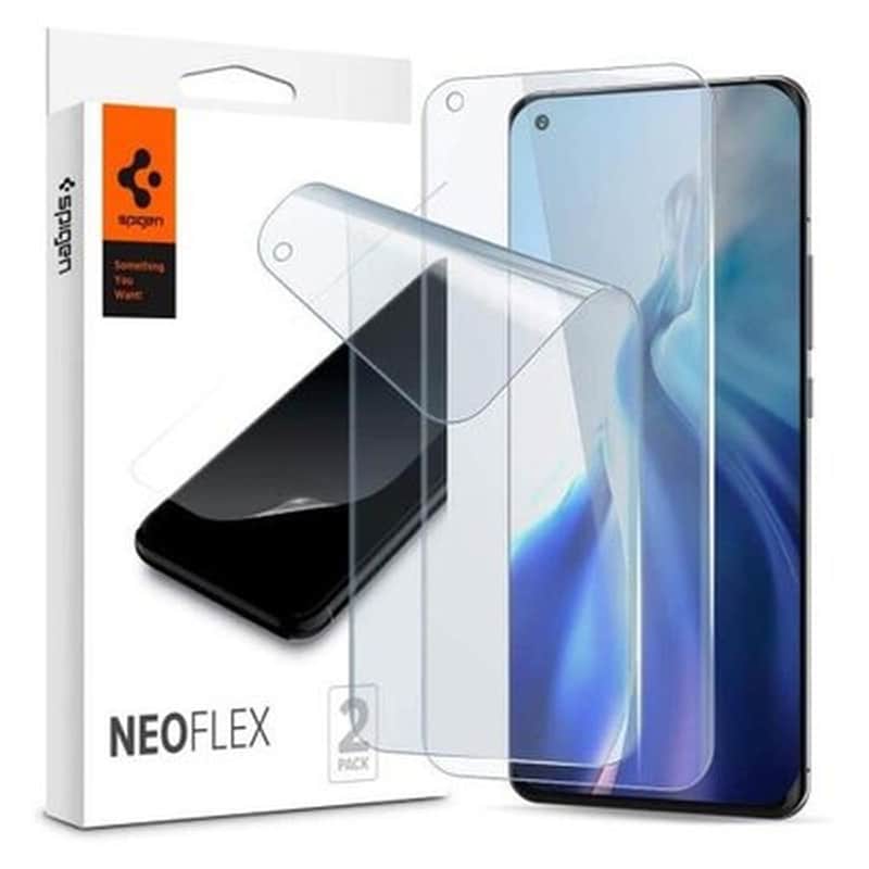 Προστατευτικό οθόνης Xiaomi Mi 11 5g/ Mi 11 Ultra 5g - Spigen Tempered Glass Full Face Neo Flex