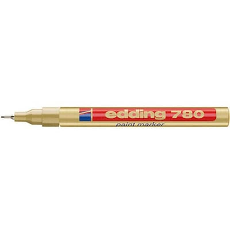 EDDING Μαρκαδόρος Λαδιού Edding 780 Χρυσό 0.8 mm