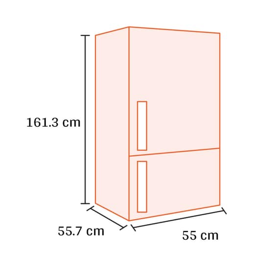 HISENSE RB291D4CWE 230 Lt Λευκό Ψυγειοκαταψύκτης image 1