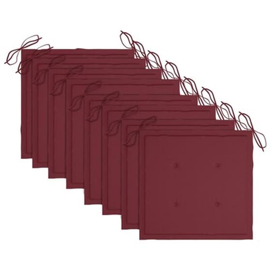 Vidaxl Καρέκλες Κήπου 8 Τεμ. Γκρι Από Μασίφ Ξύλο Ακακίας Με Μαξιλάρια image 5