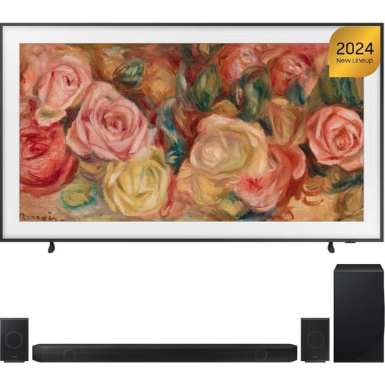 Samsung The Frame QLED 75" 4K Smart Τηλεόραση 75LS03D + Samsung HW-Q990D/EN Soundbar 656W 11.1.4 - Μαύρο image 0