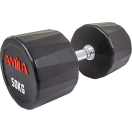 Βαράκι 50 kg Amila Πολυγωνικό 94369 1 Τμχ - Μαύρο