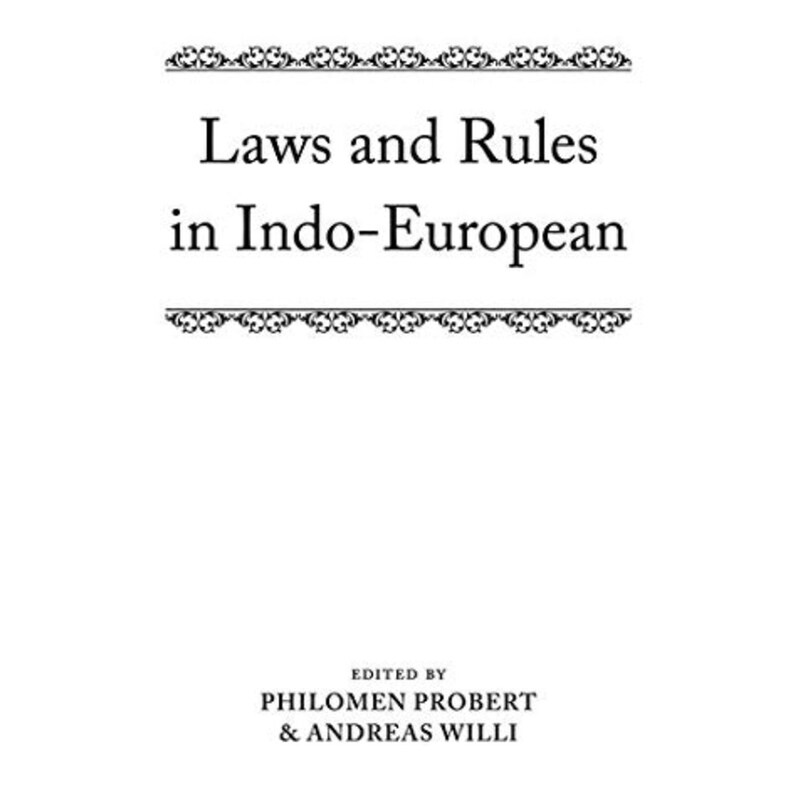 Laws and Rules in Indo-European